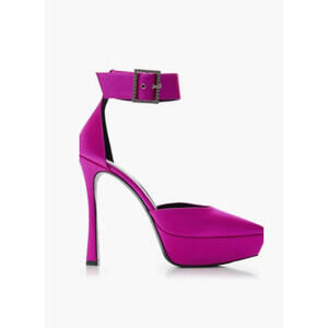 Arielle Baron Ambrosia Silk Satin Pumps, $1,320 NEW, US 6, IT 36, S140